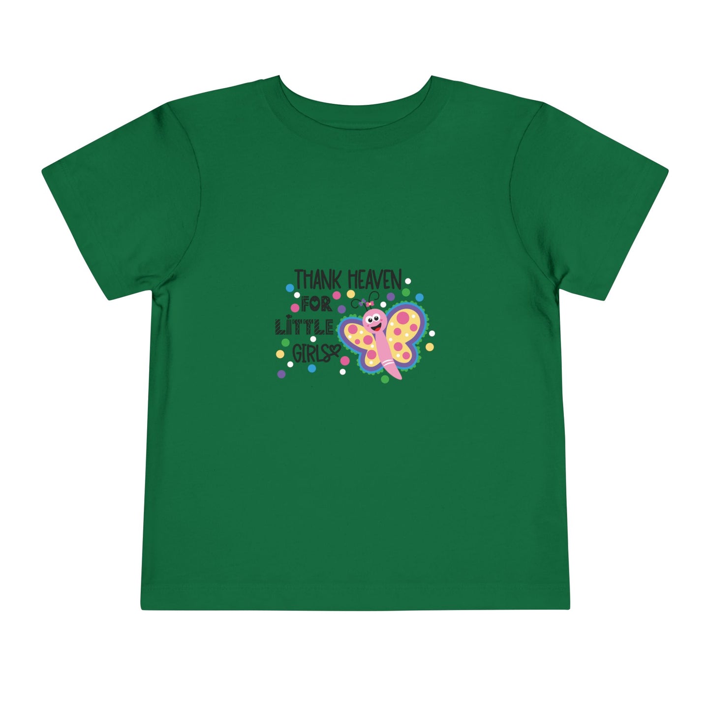 Thank heaven for little girls Toddler Short Sleeve Tee