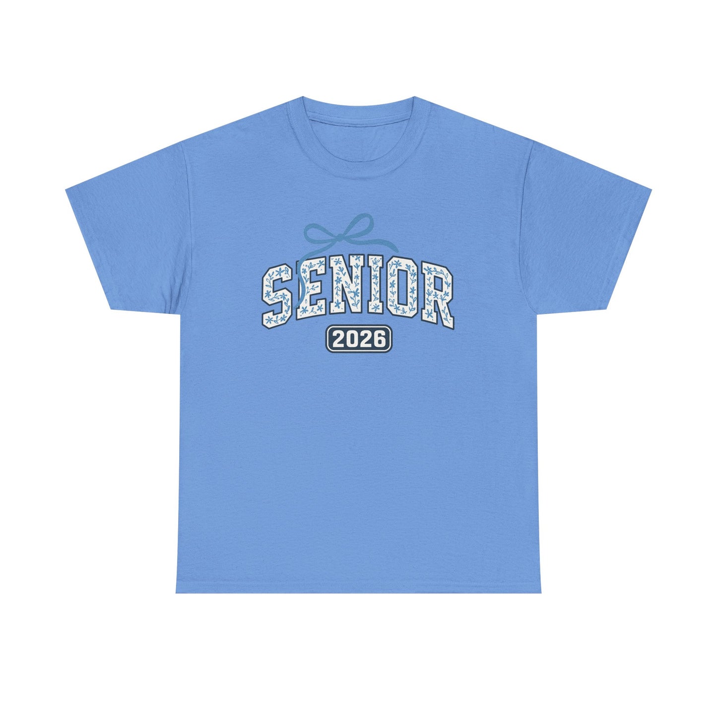Senior 2026 Unisex Heavy Cotton Tee, Graduation Shirt, Class of 2026, Trendy Tee, School Spirit Wear, Gift for Seniors