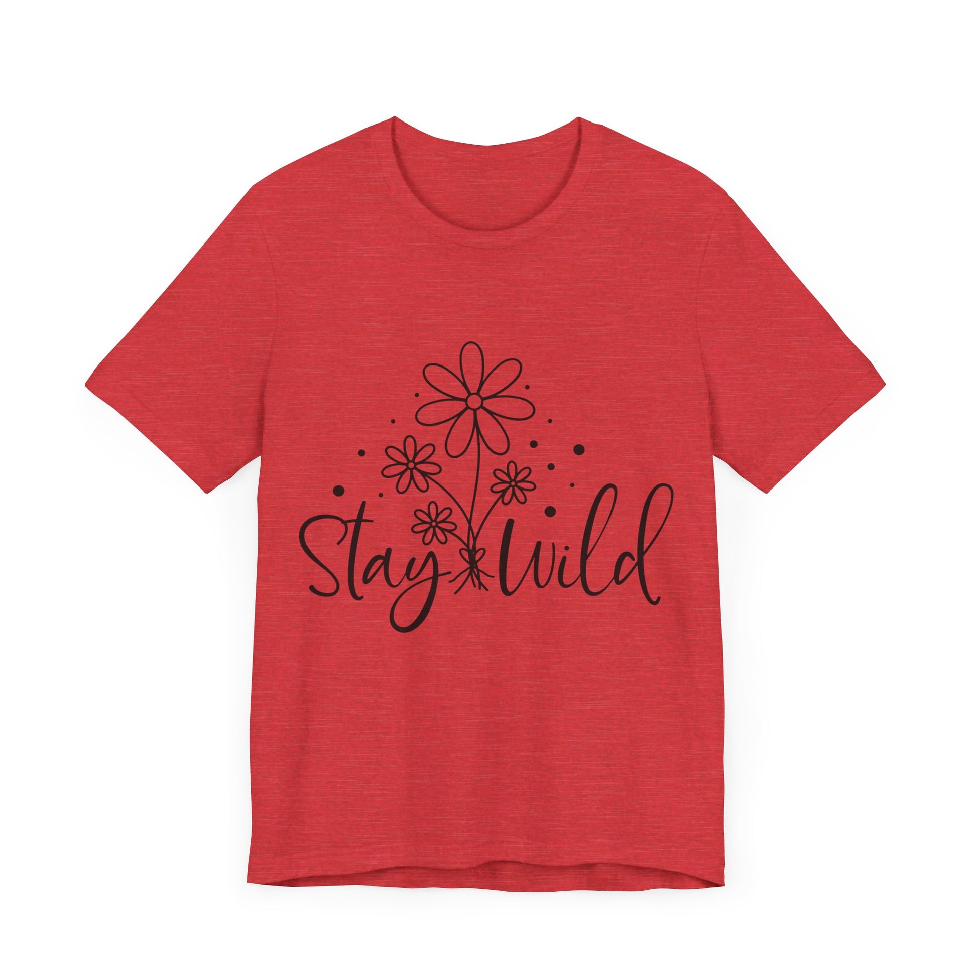 Stay Wild Jersey Short Sleeve Tee