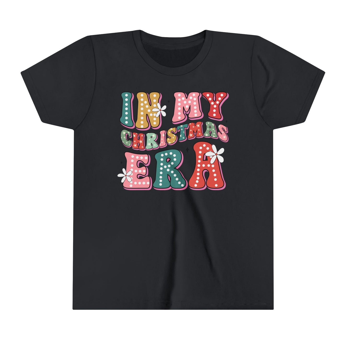 In My Christmas Era Youth Short Sleeve Tee