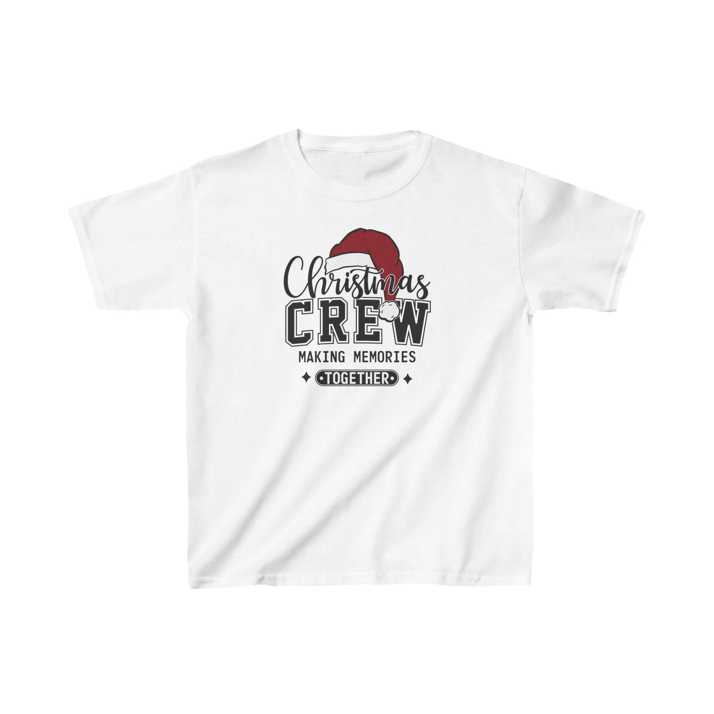 Christmas Crew Kids Heavy Cotton™ Tee/ Matching Family Christmas Shirts