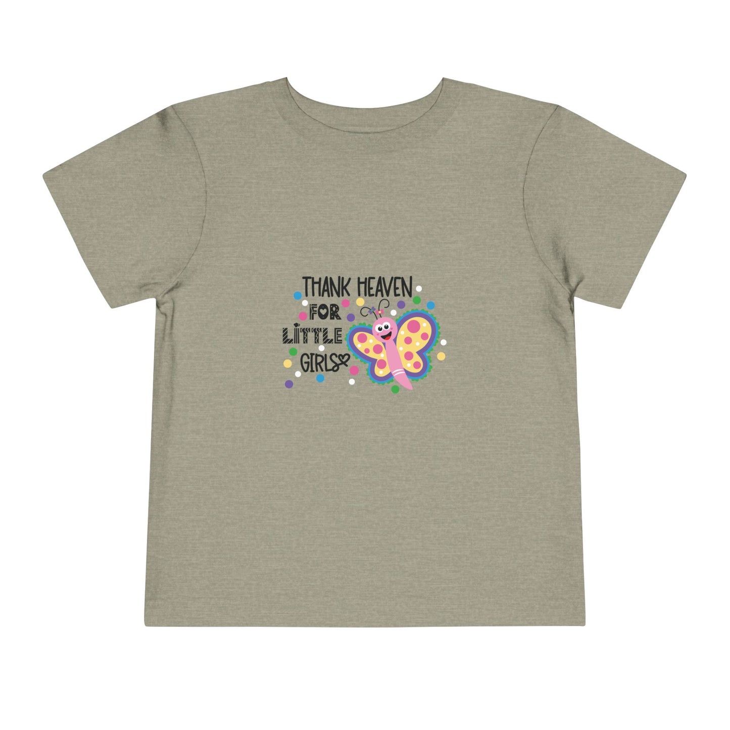 Thank heaven for little girls Toddler Short Sleeve Tee