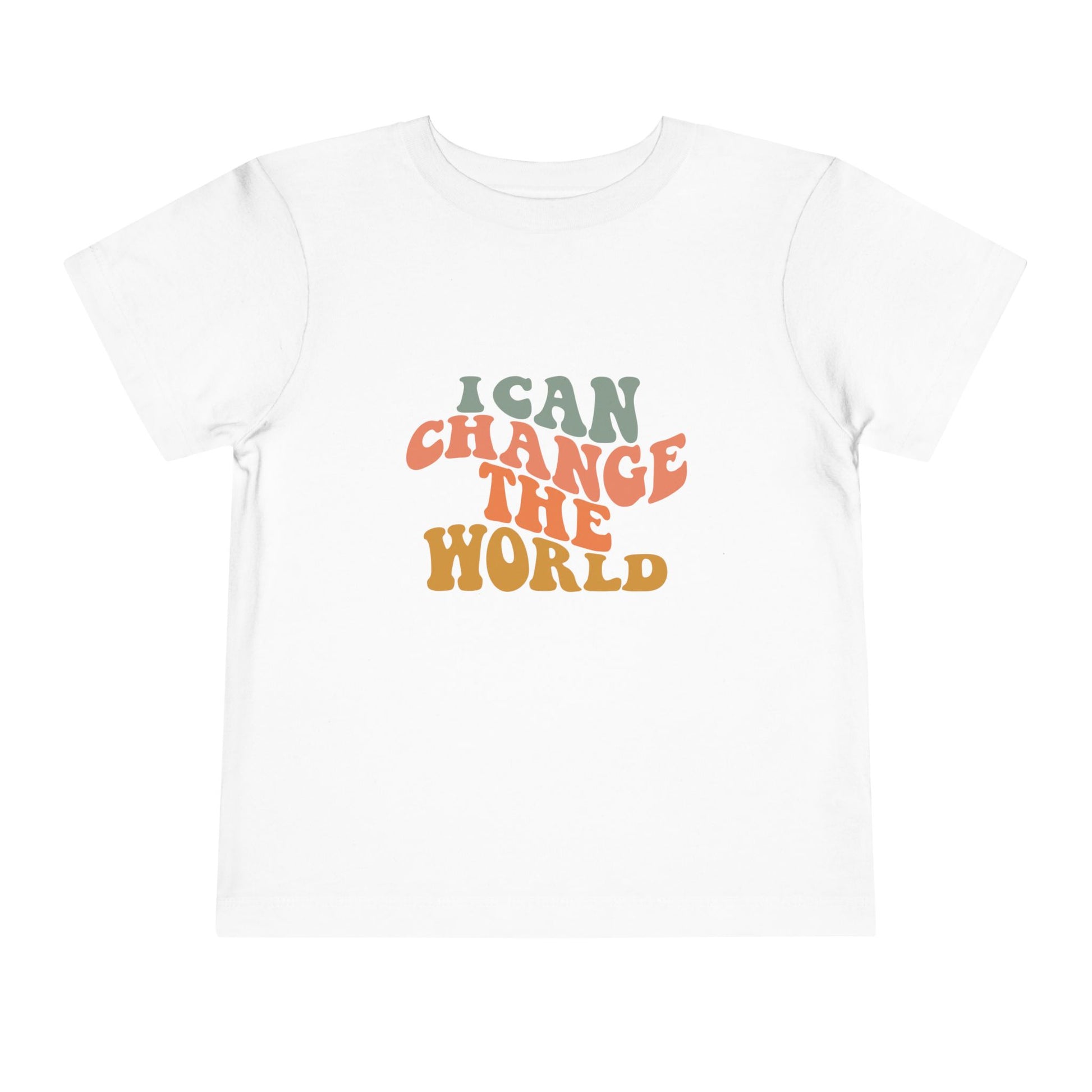 I Can Change the World Toddler Short Sleeve Tee