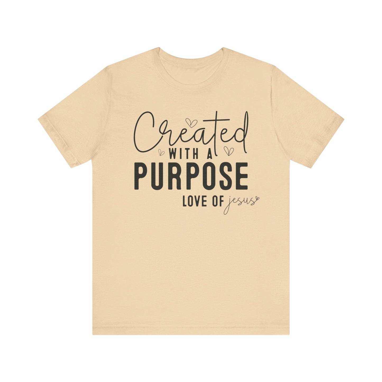 Created With A Purpose Short Sleeve Tee