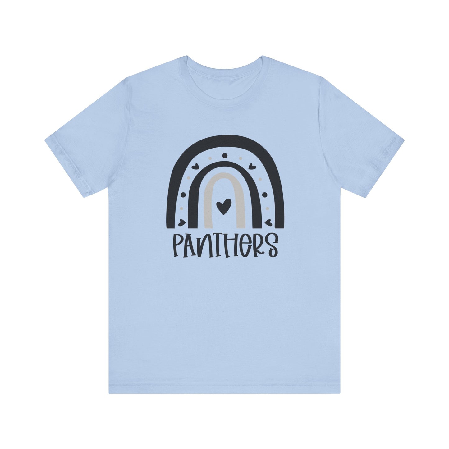Senior 2025 Front and Back Design Short Sleeve Tee/Panthers 2025