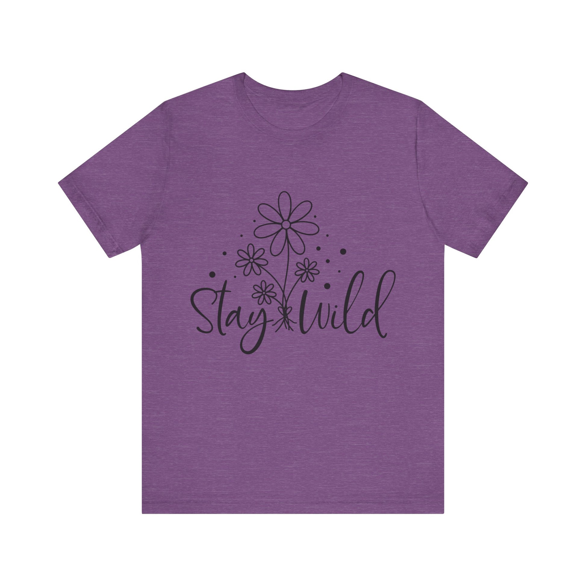 Stay Wild Jersey Short Sleeve Tee