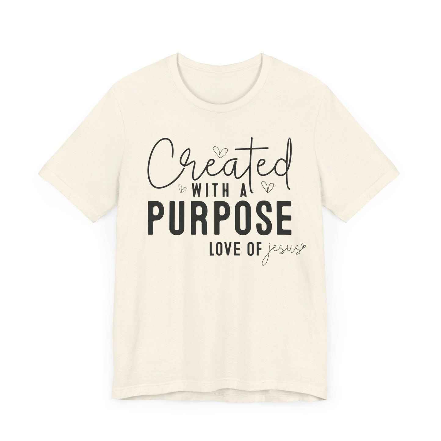 Created With A Purpose Short Sleeve Tee