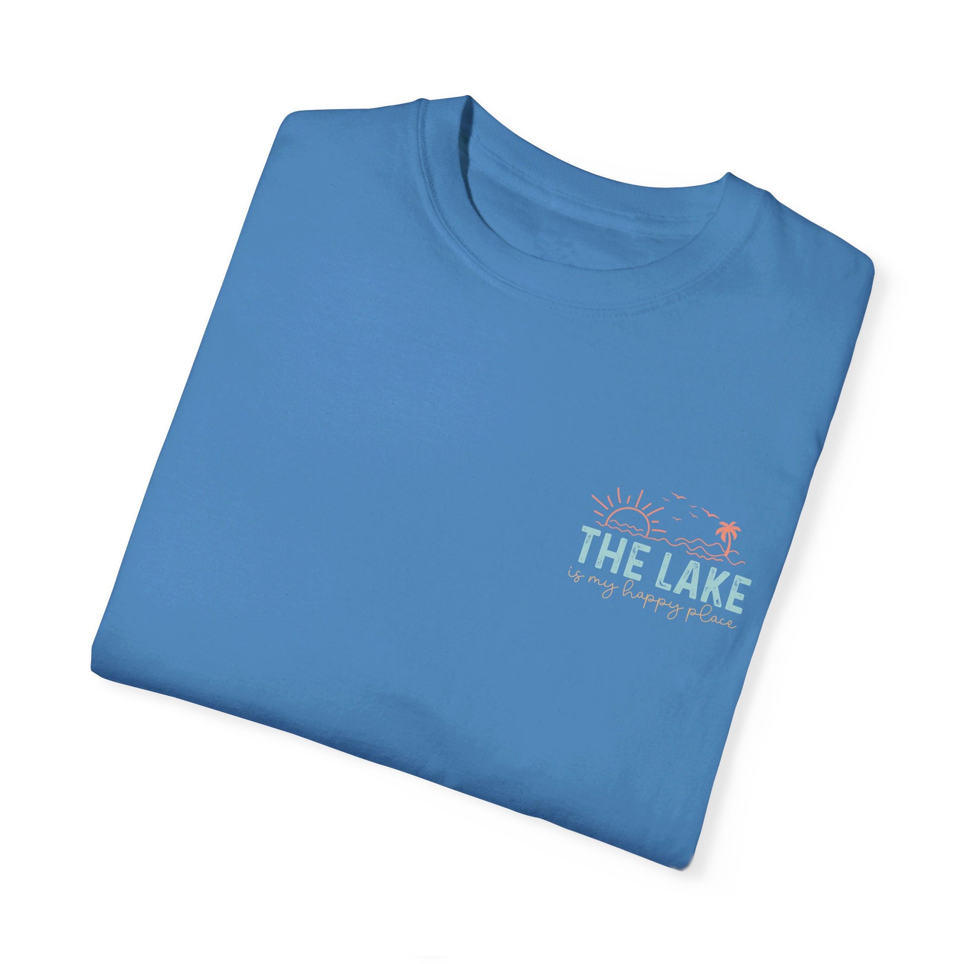 Lake Days Comfort Color T-shirt/ Front & Back Design