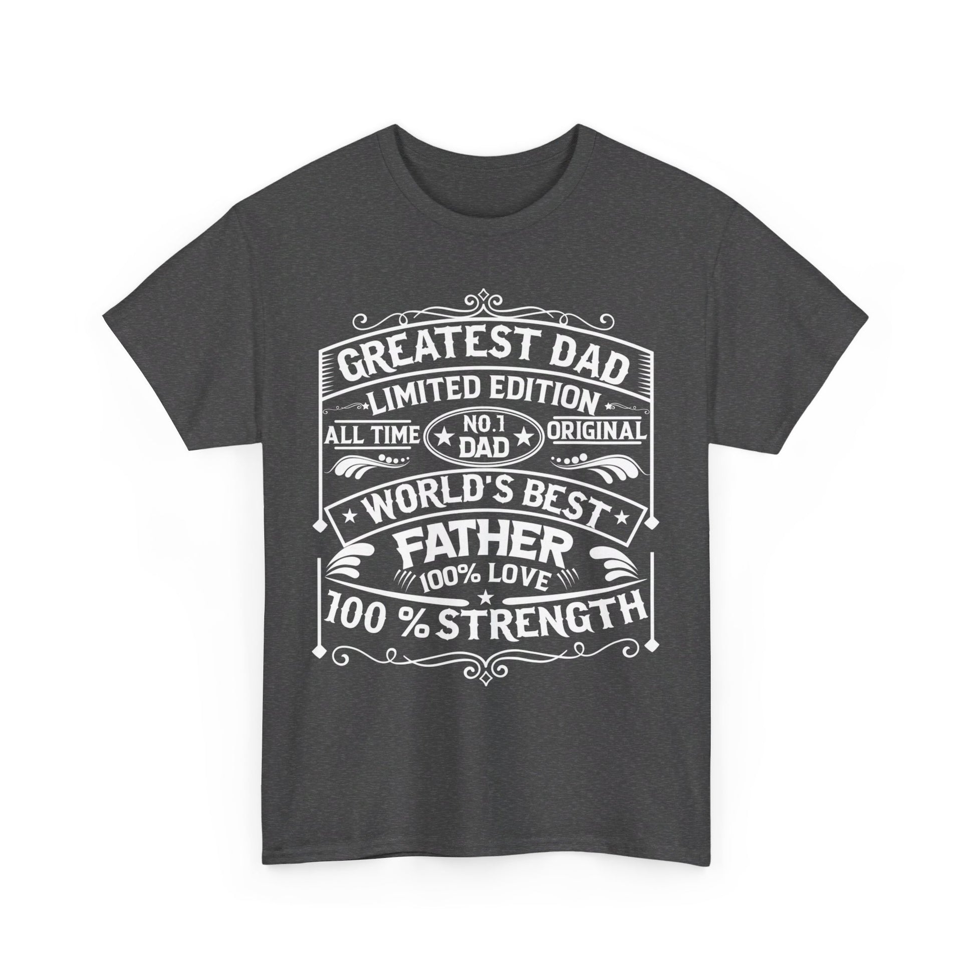 Greatest Dad Unisex Heavy Cotton Tee