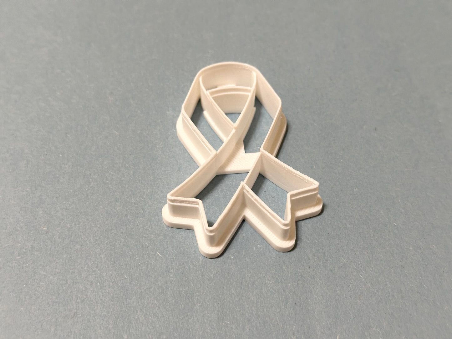 Cancer awareness cookie cutter with stamp