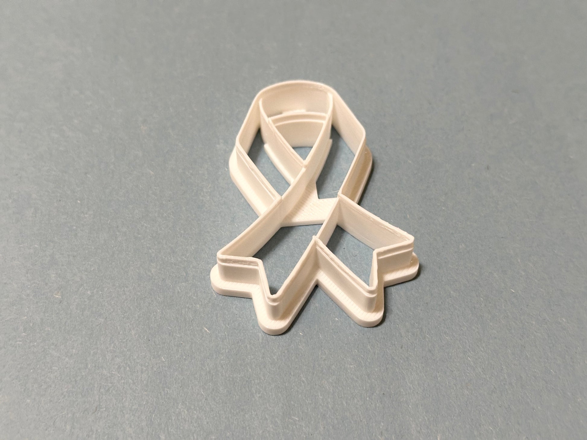 Cancer awareness cookie cutter with stamp