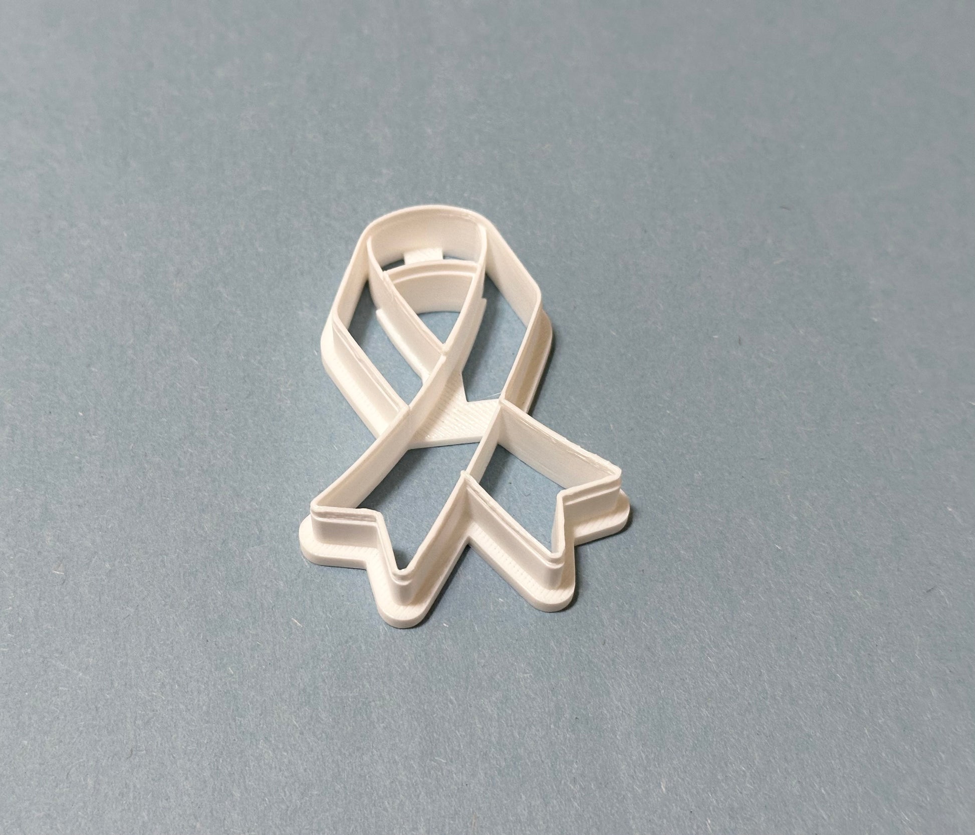 Cancer awareness cookie cutter with stamp