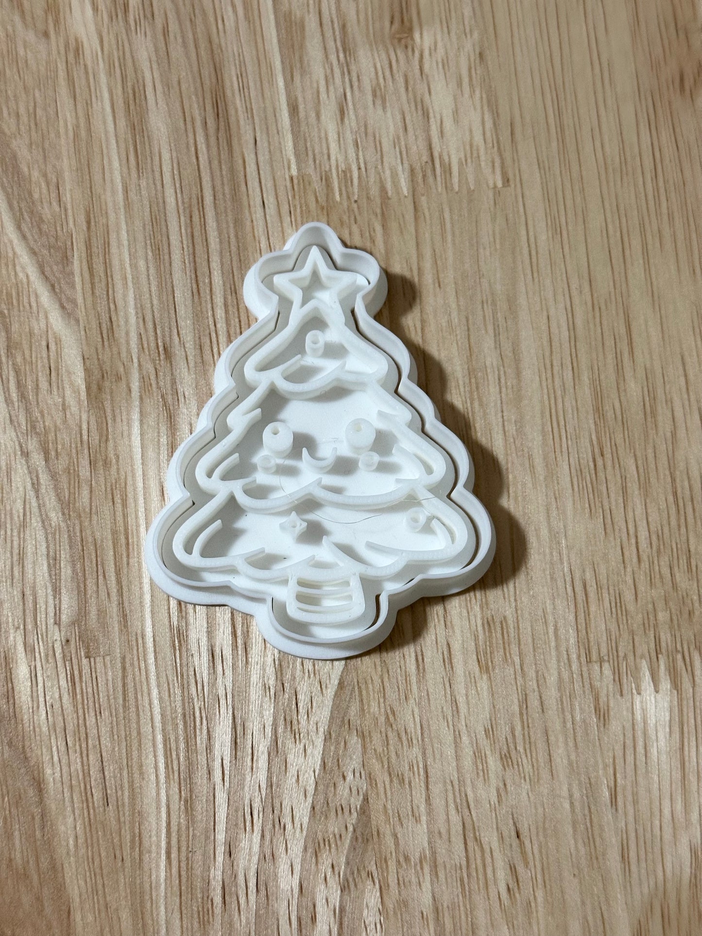 Christmas tree cookie cutter stamp, Christmas cookies, holiday cookie cutters