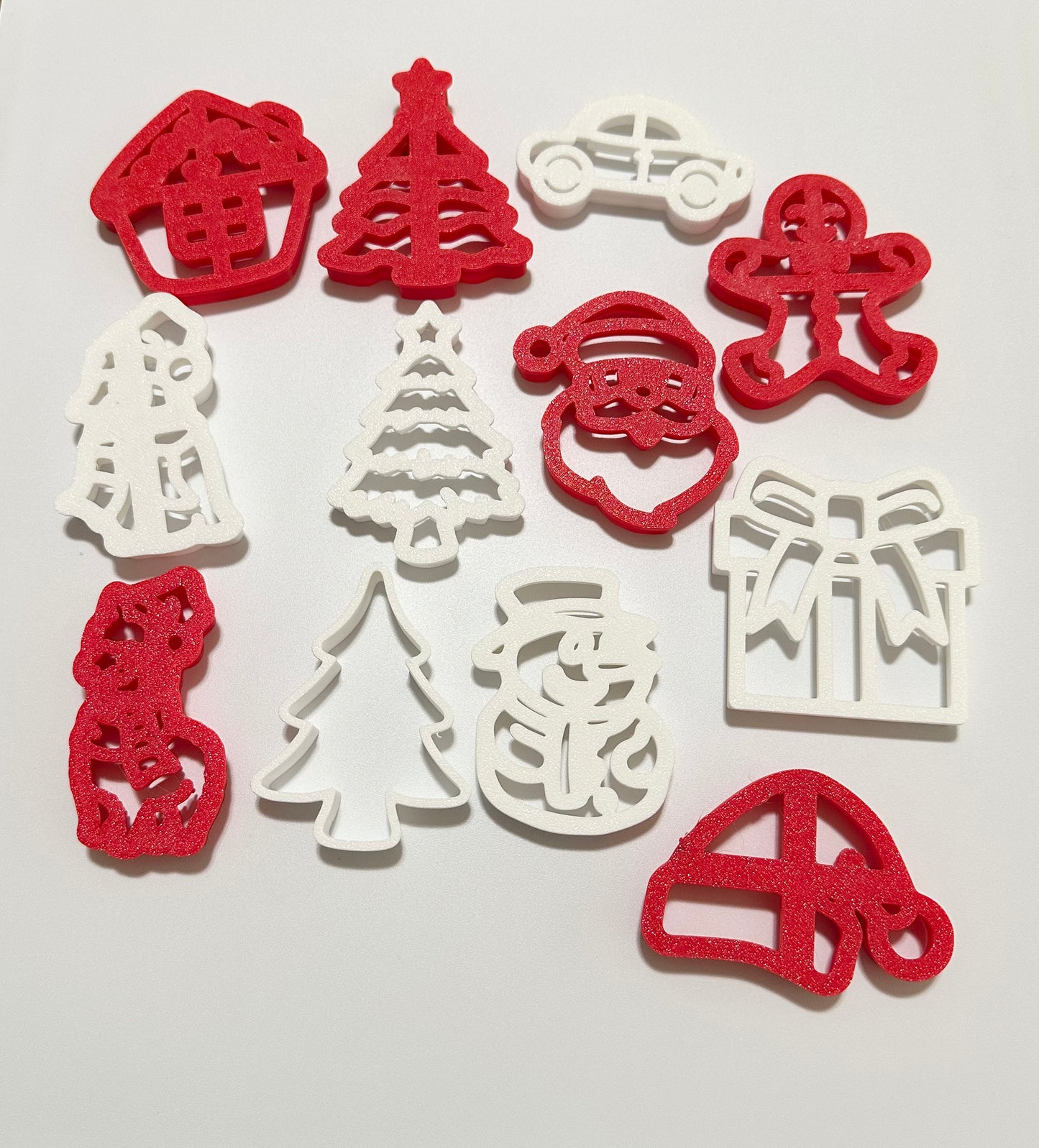 Christmas bundle cookie cutter/stamps/ set of 12
