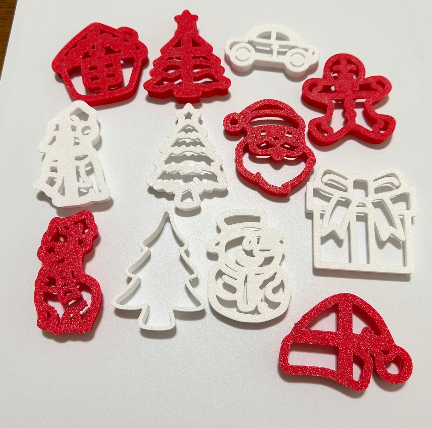 Christmas bundle cookie cutter/stamps/ set of 12