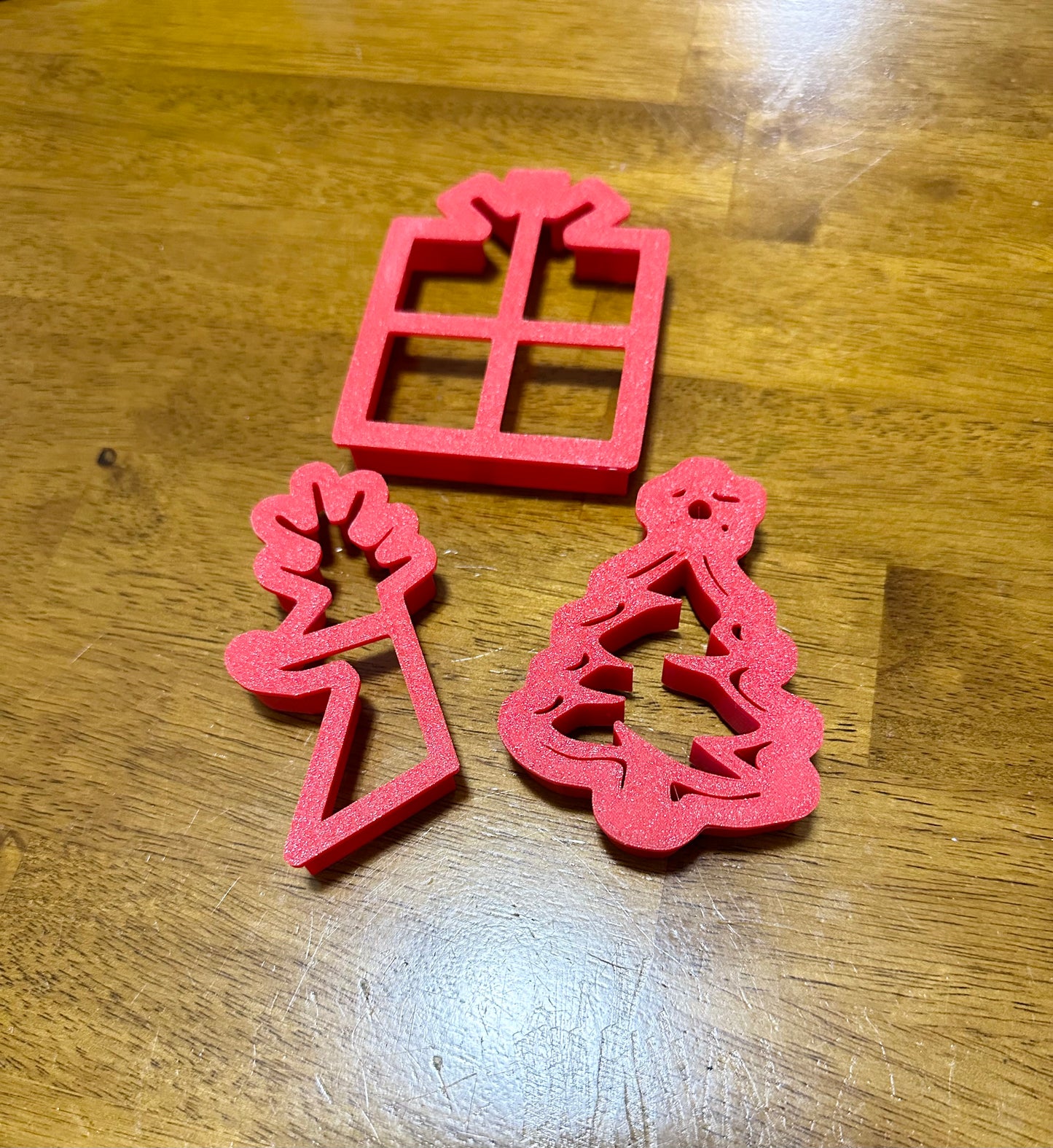 Christmas bundle cookie cutter/stamps/ present, reindeer, Christmas tree