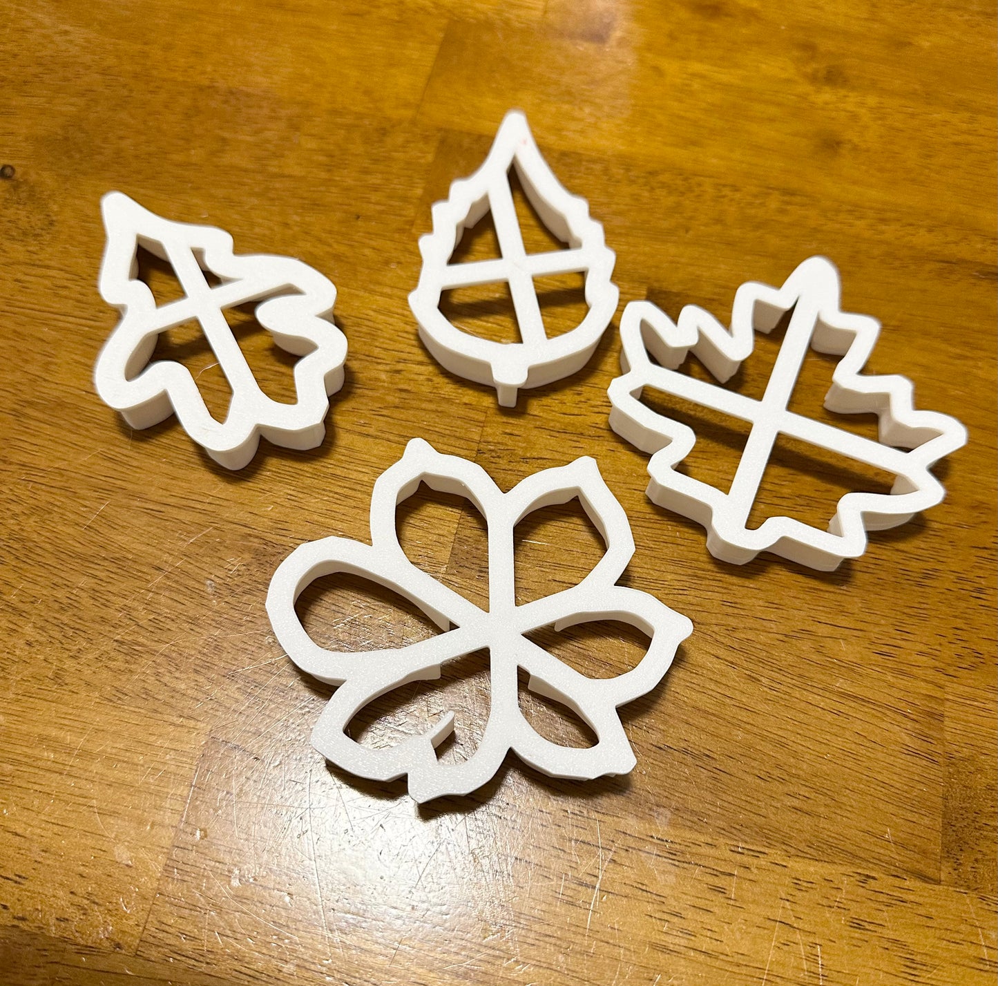 Fall leaves bundle cookie cutter/stamps