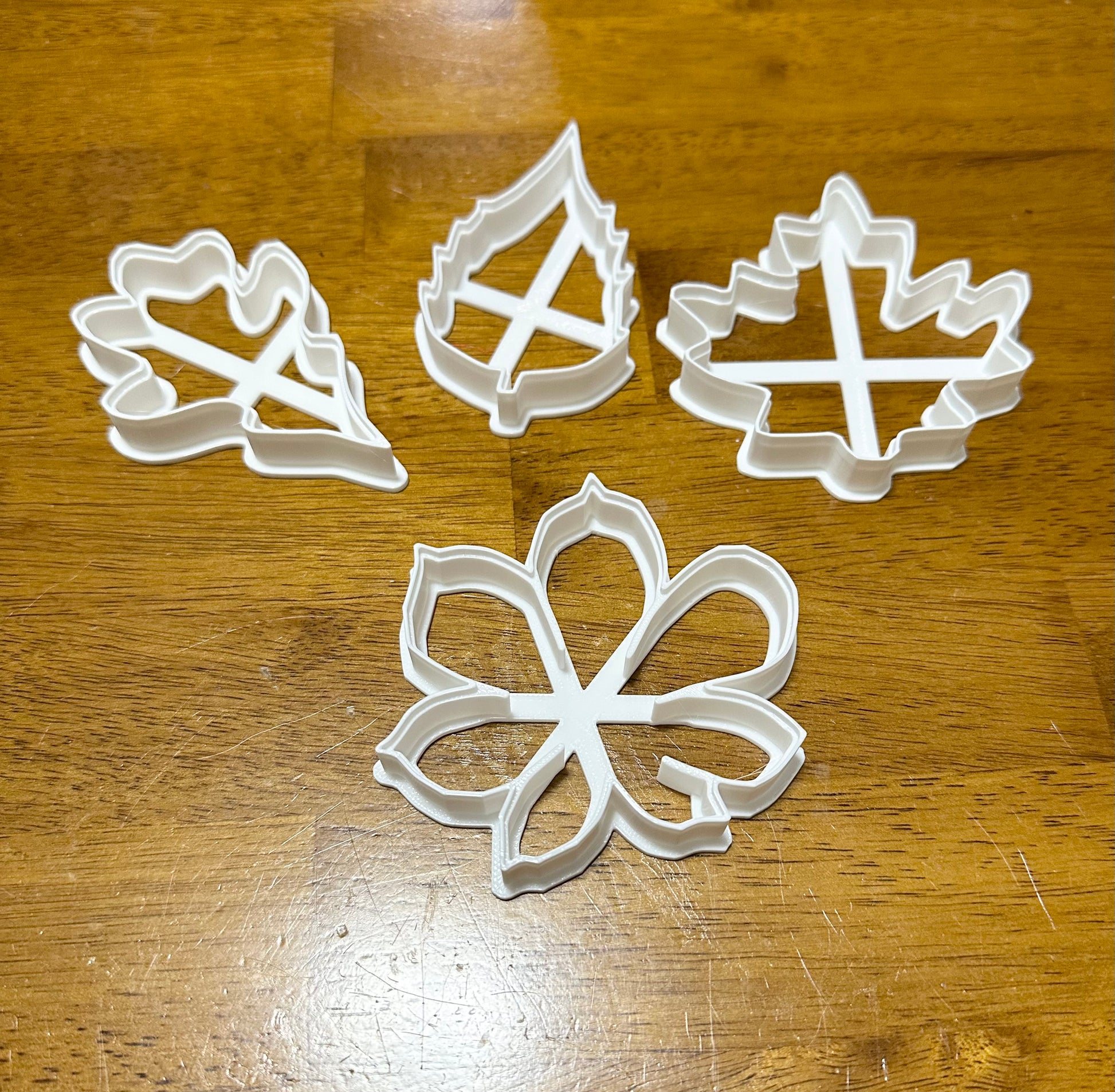 Fall leaves bundle cookie cutter/stamps