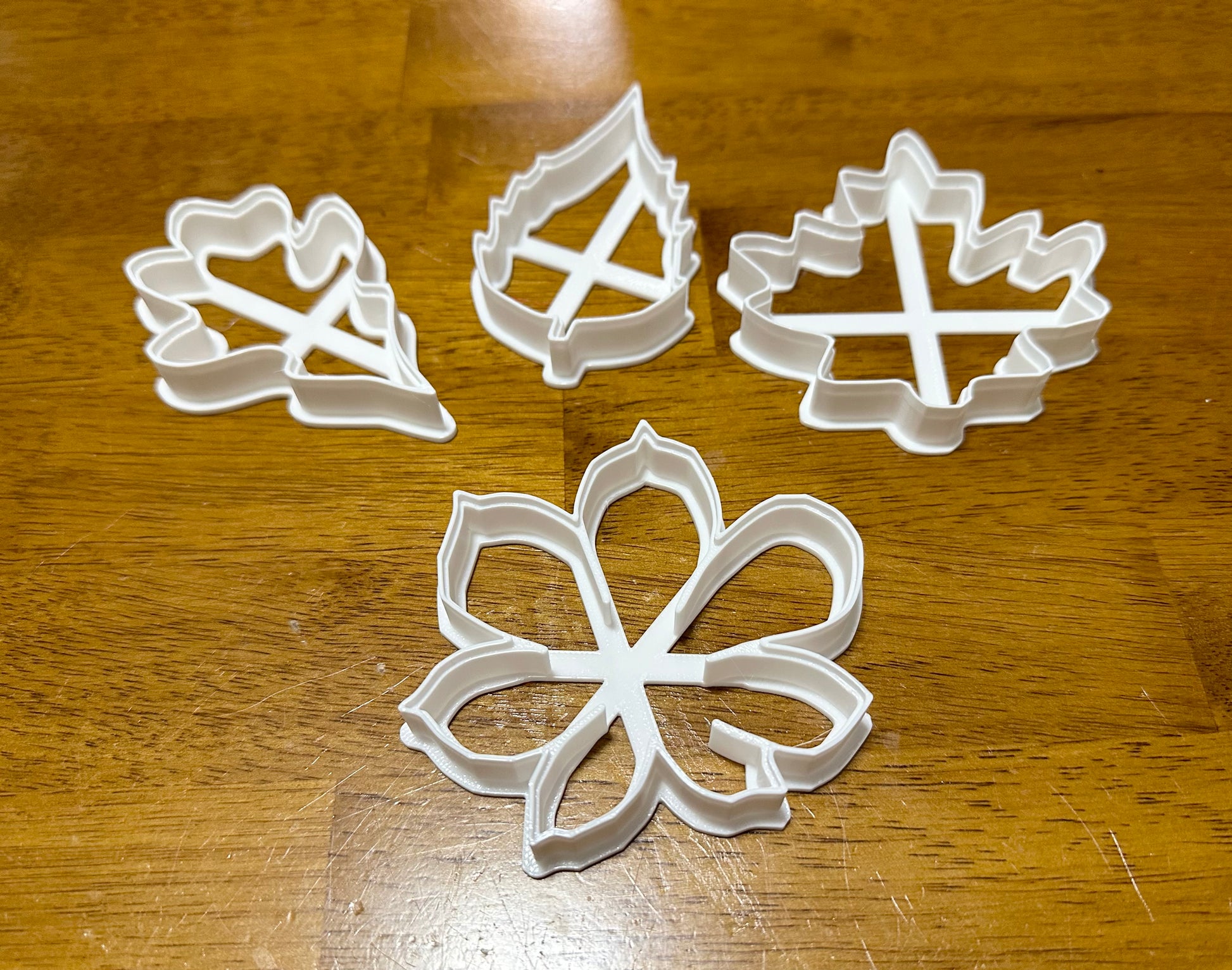Fall leaves bundle cookie cutter/stamps
