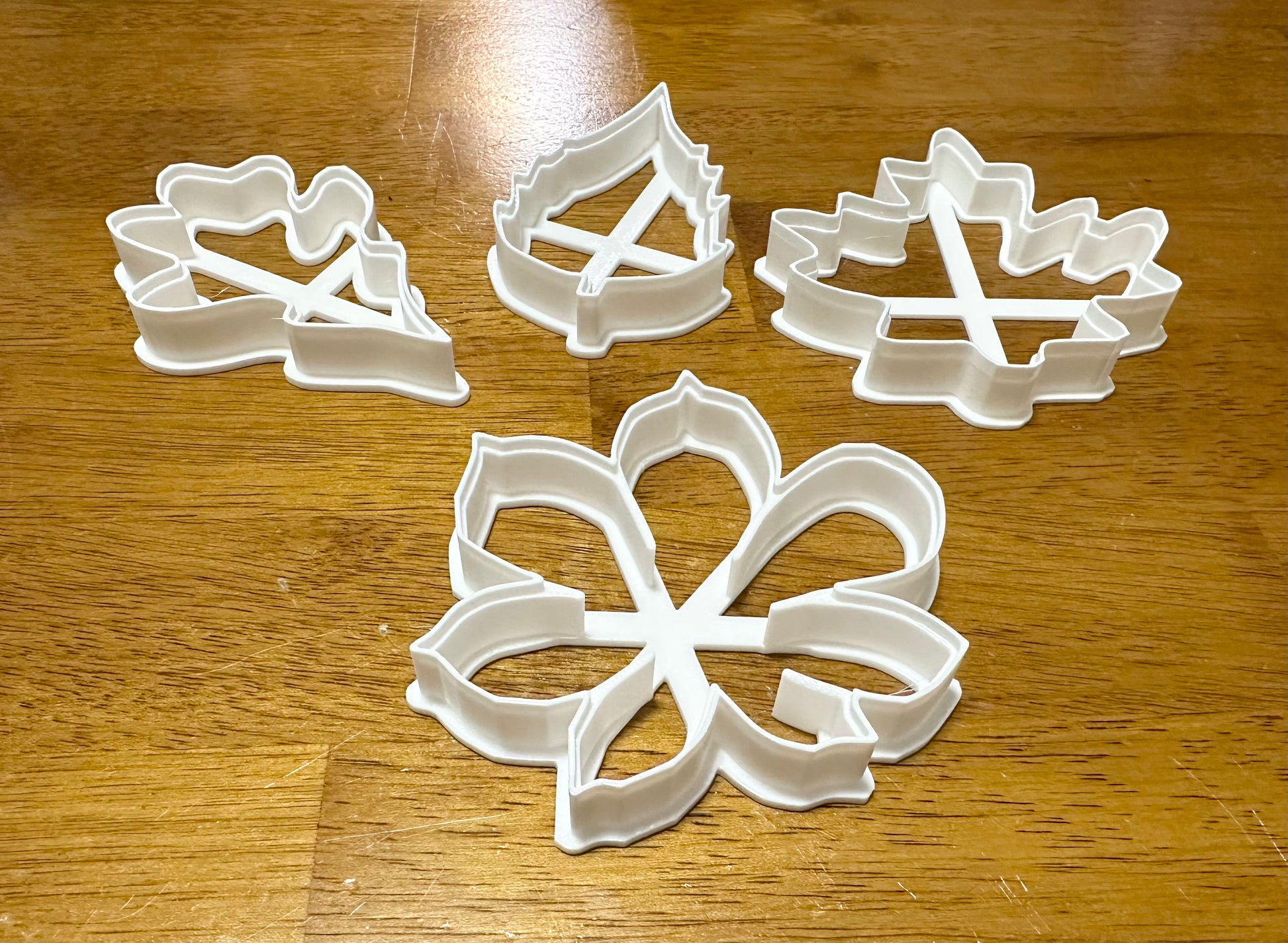 Fall leaves bundle cookie cutter/stamps