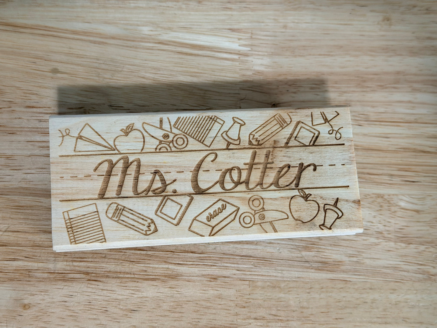 Personalized Teacher Chalkboard Eraser, Chalkboard Eraser, Teacher Gift, chalkboard eraser, personalized teacher gift