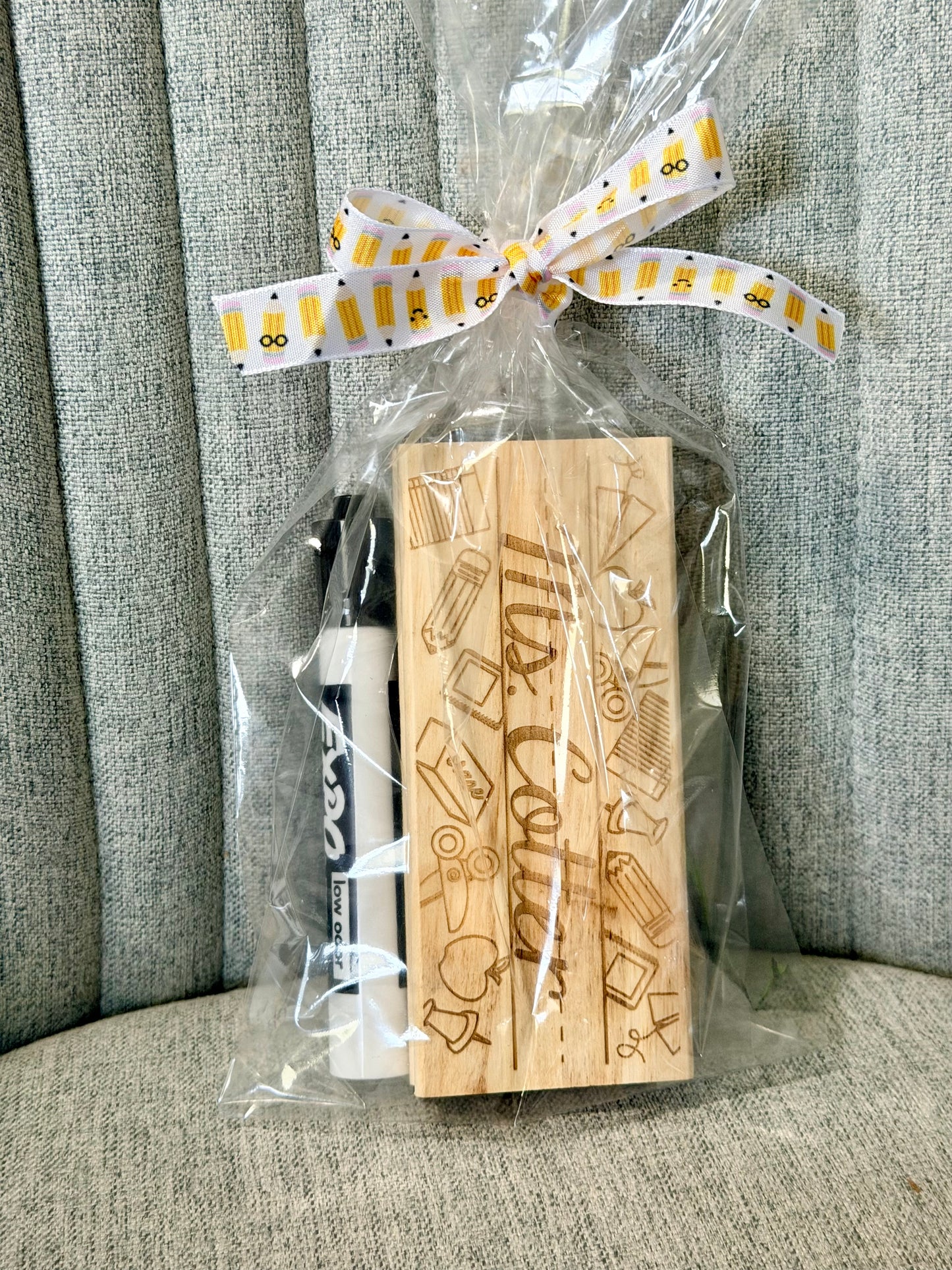 Personalized Teacher Chalkboard Eraser, Chalkboard Eraser, Teacher Gift, chalkboard eraser, personalized teacher gift