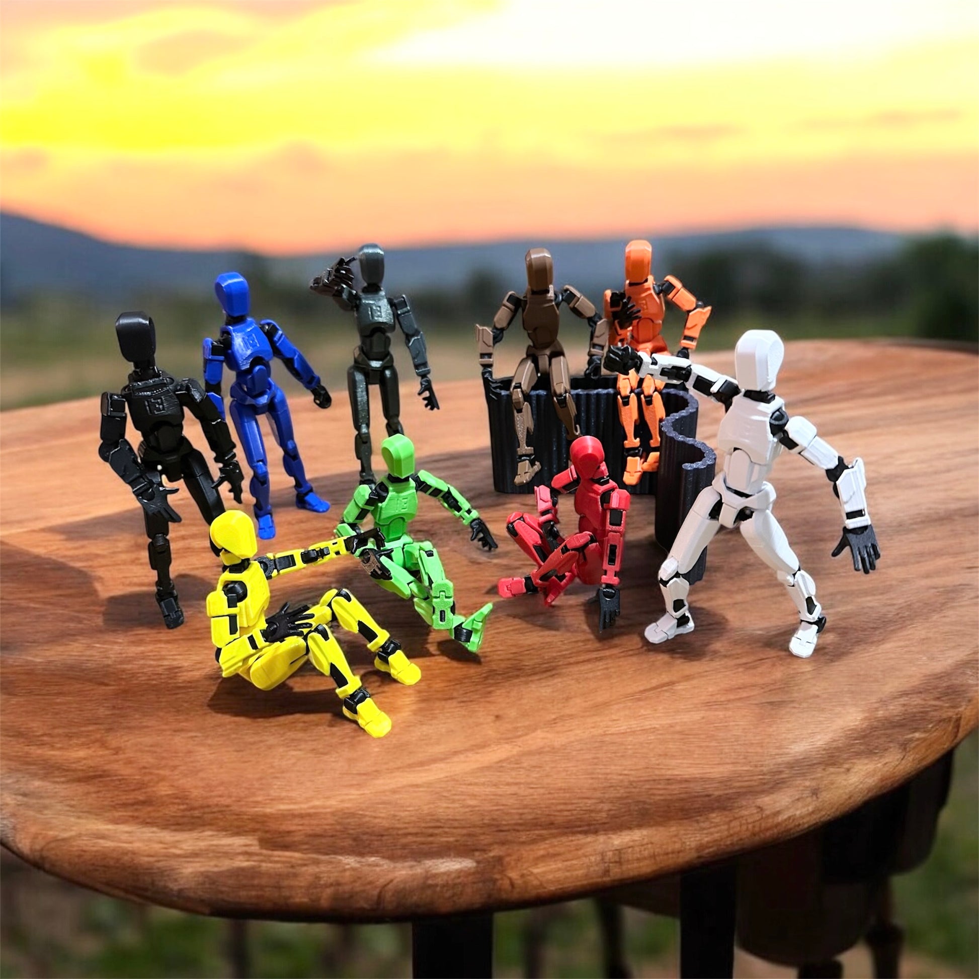 T13 Action Figure/ Titan 13 Robot/Dummy Toy/Toy Robot/3D Printed Action Figure
