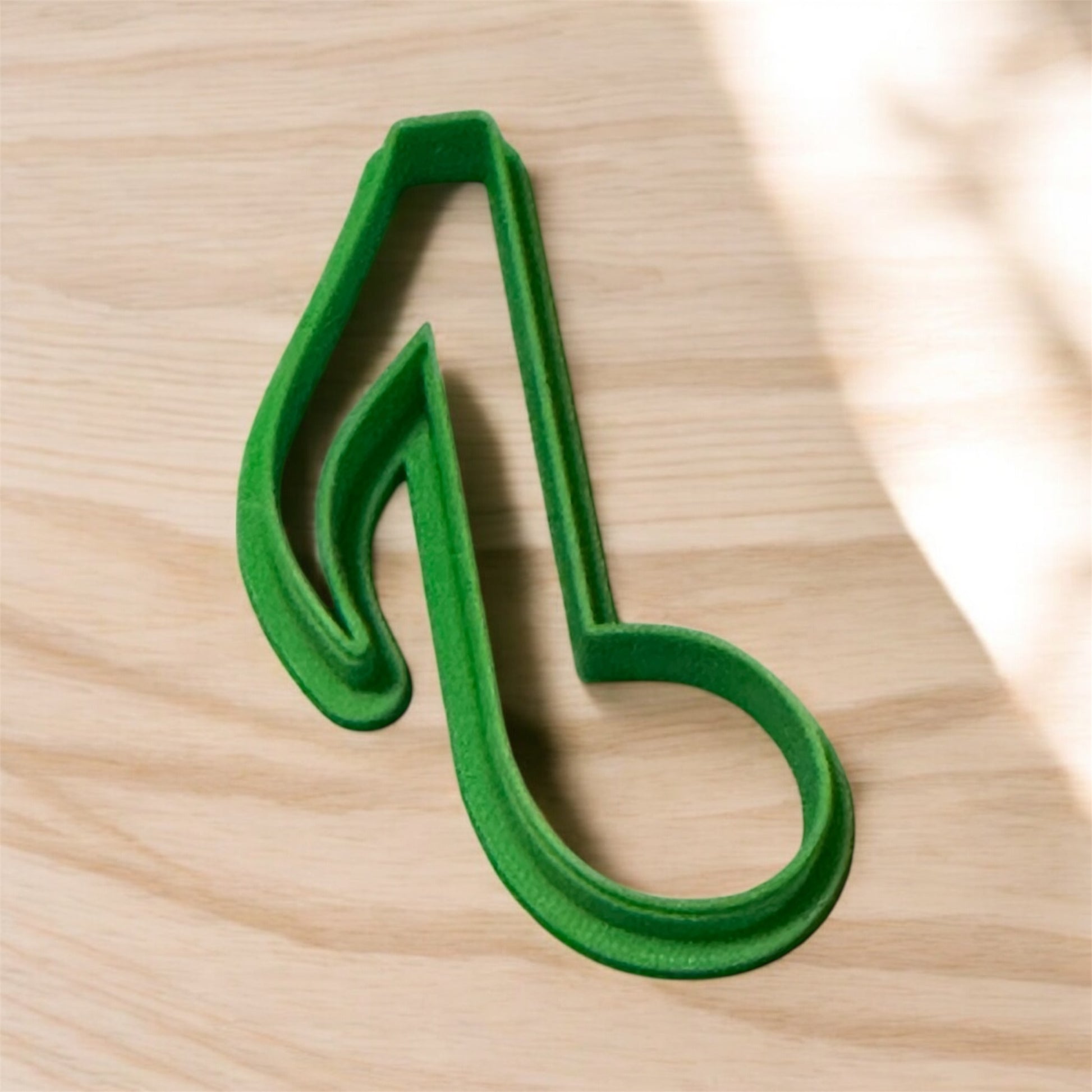 Music note cookie cutter, music theme cookie cutter, music cookie cutter