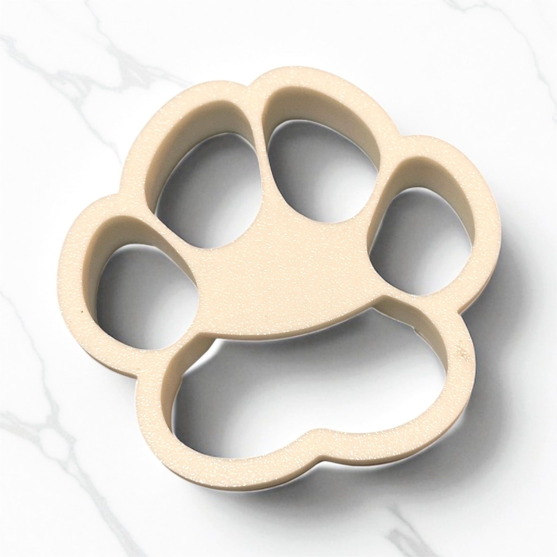 paw print cookie cutter stamp, paw print cookies, cat, dog cookie