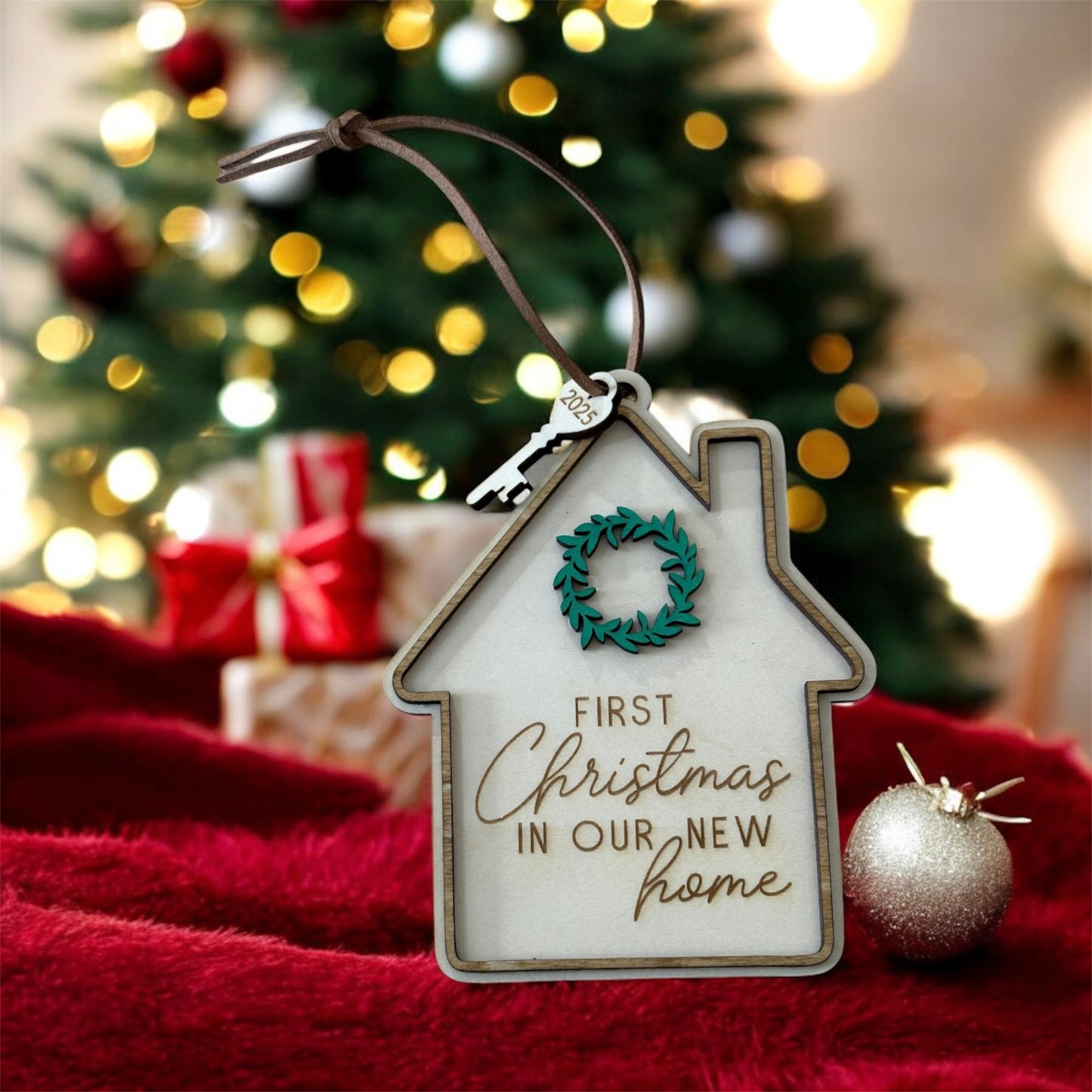 New Home Christmas Ornament, Gift ornament, New home ornament, Christmas gift