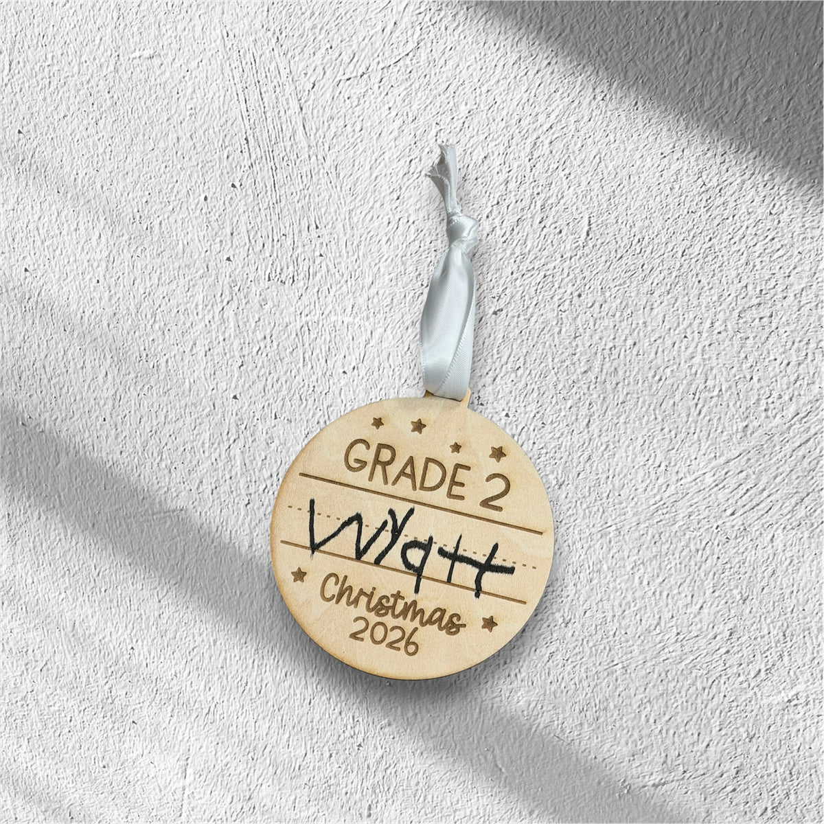 Grade School Christmas Ornament 2026,Custom Made Christmas Ornament