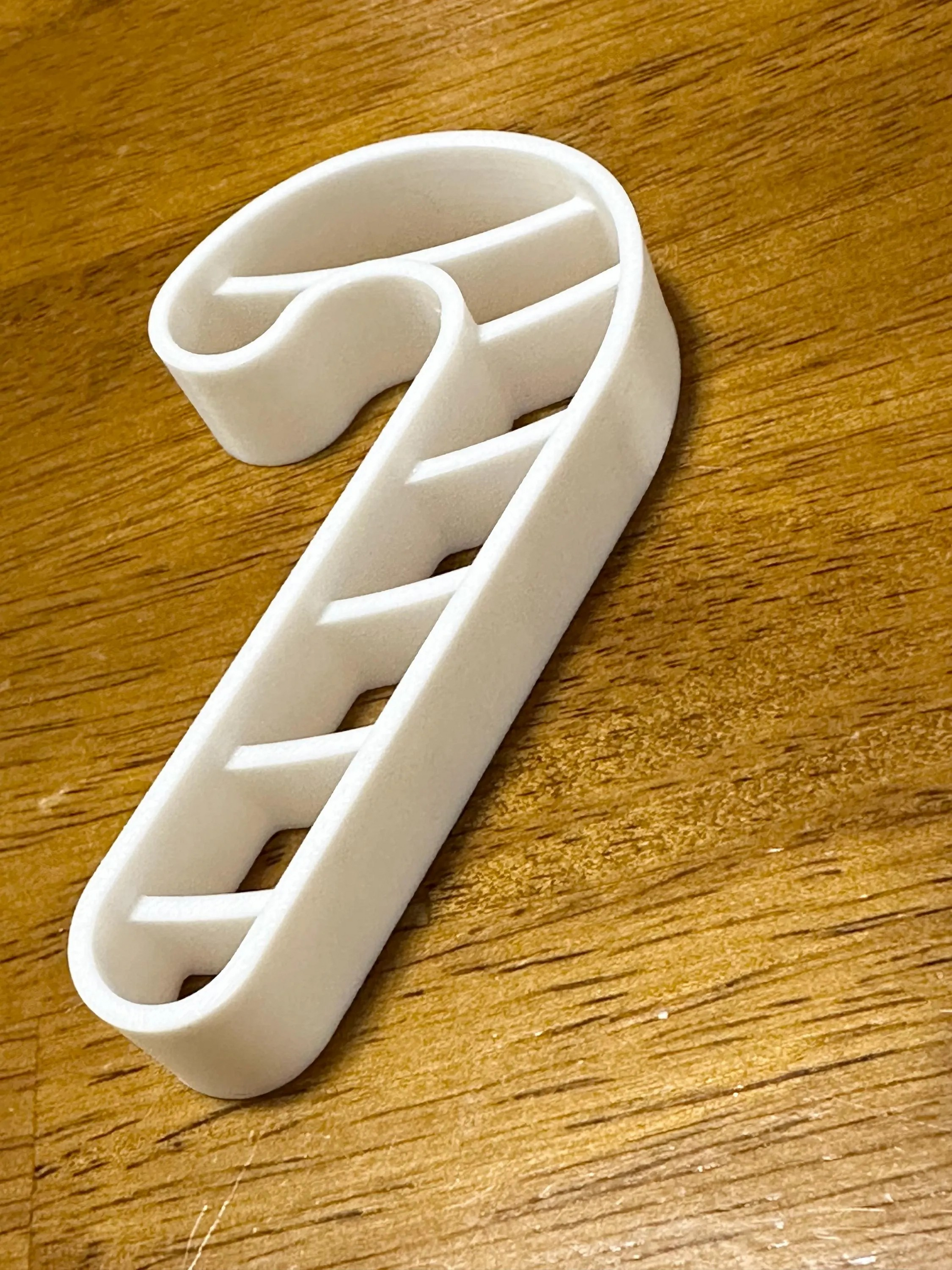 Candy cane cookie cutter stamp/ Christmas cookie cutter
