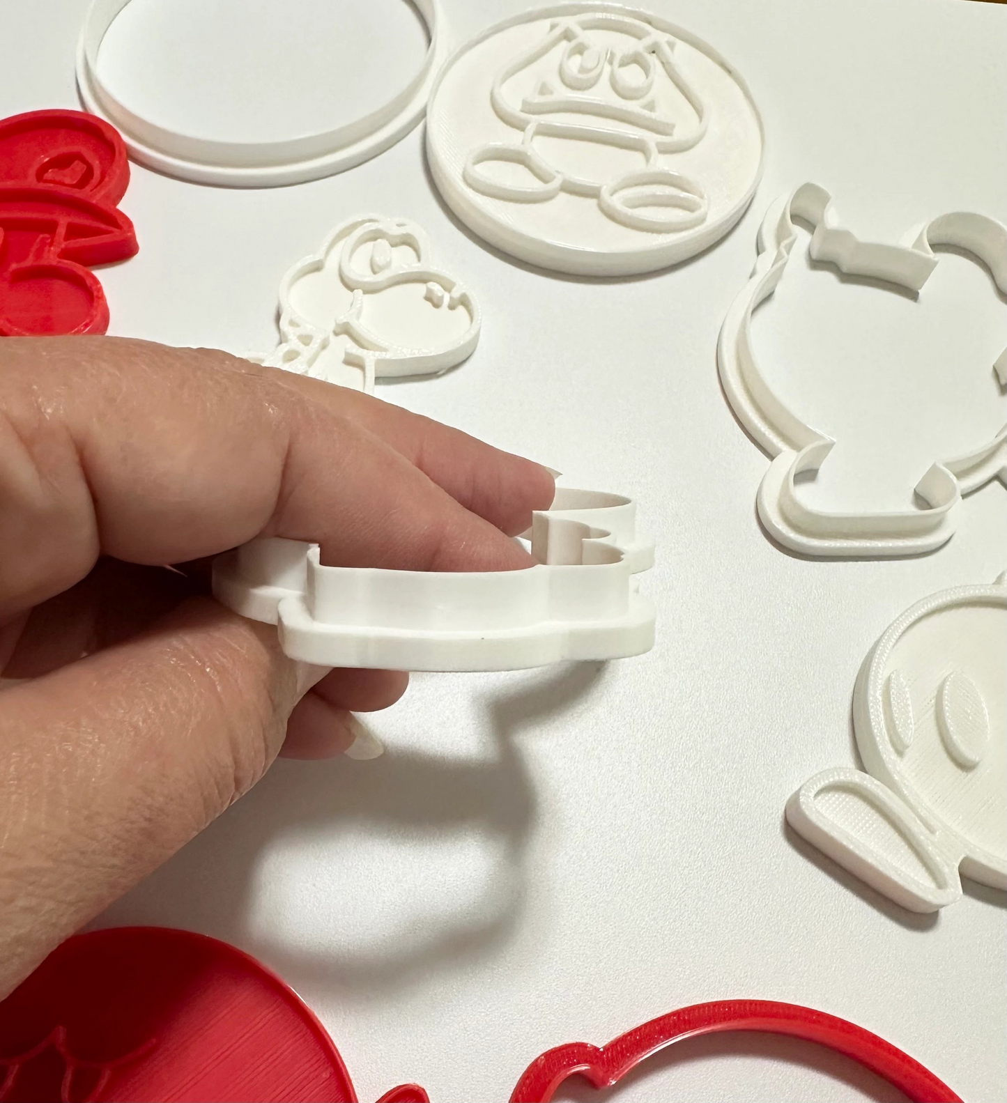 Super Mario inspired cookie cutter set/set of 13