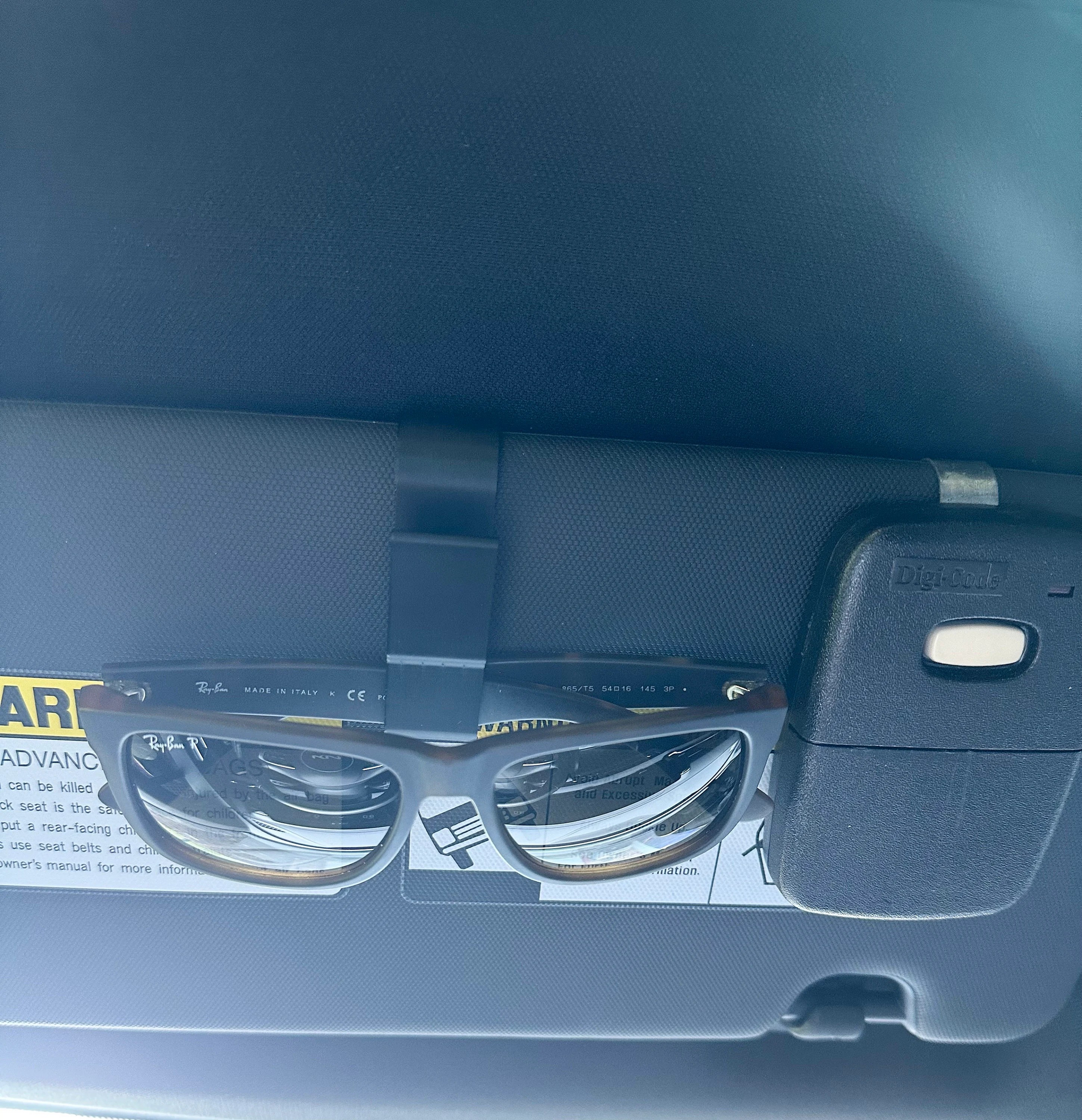 Sunglasses Visor Clip for Car / Vehicle Glasses Clip