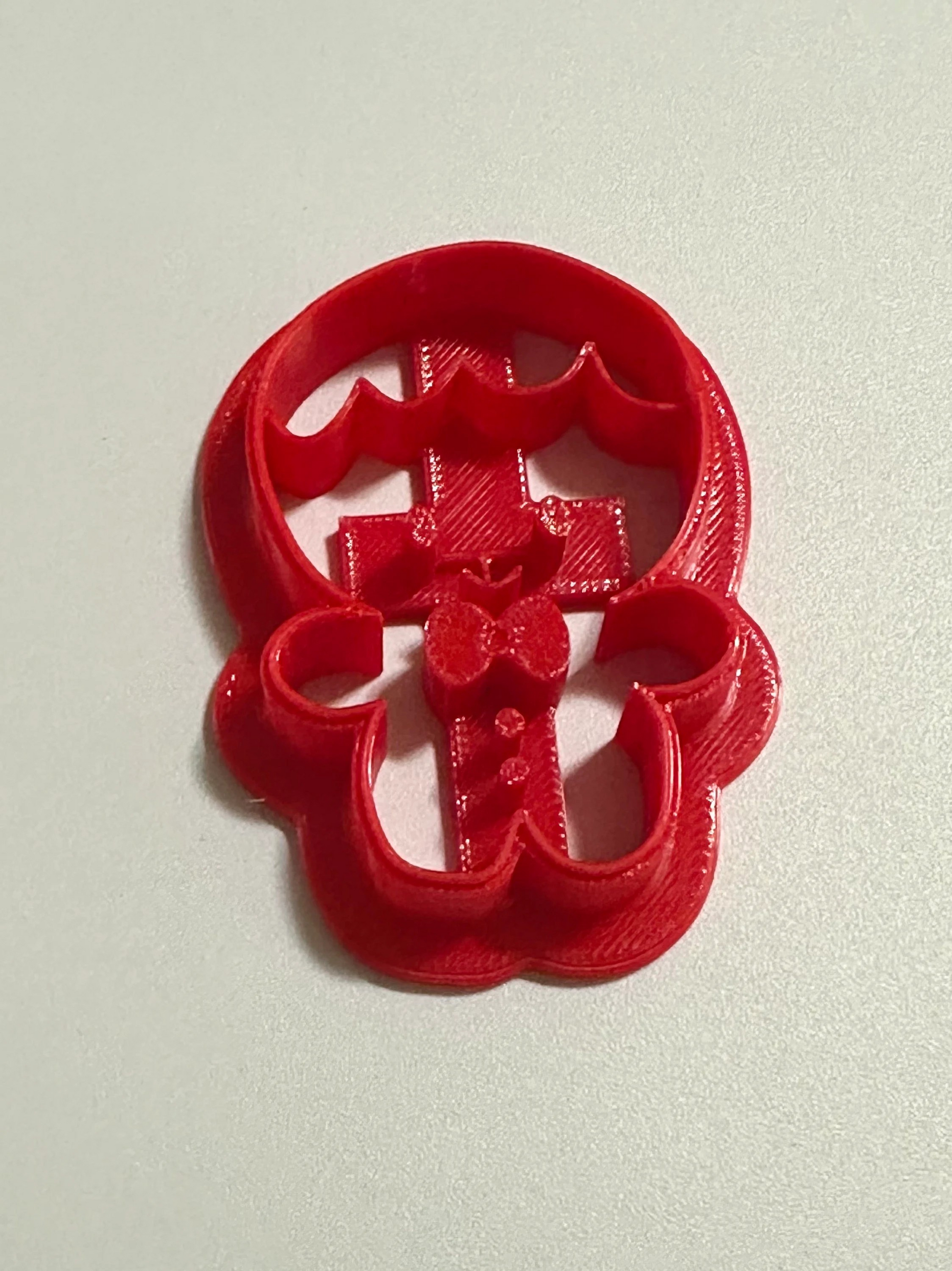 Gingerbread boy puffy  cookie cutter/ stamp 