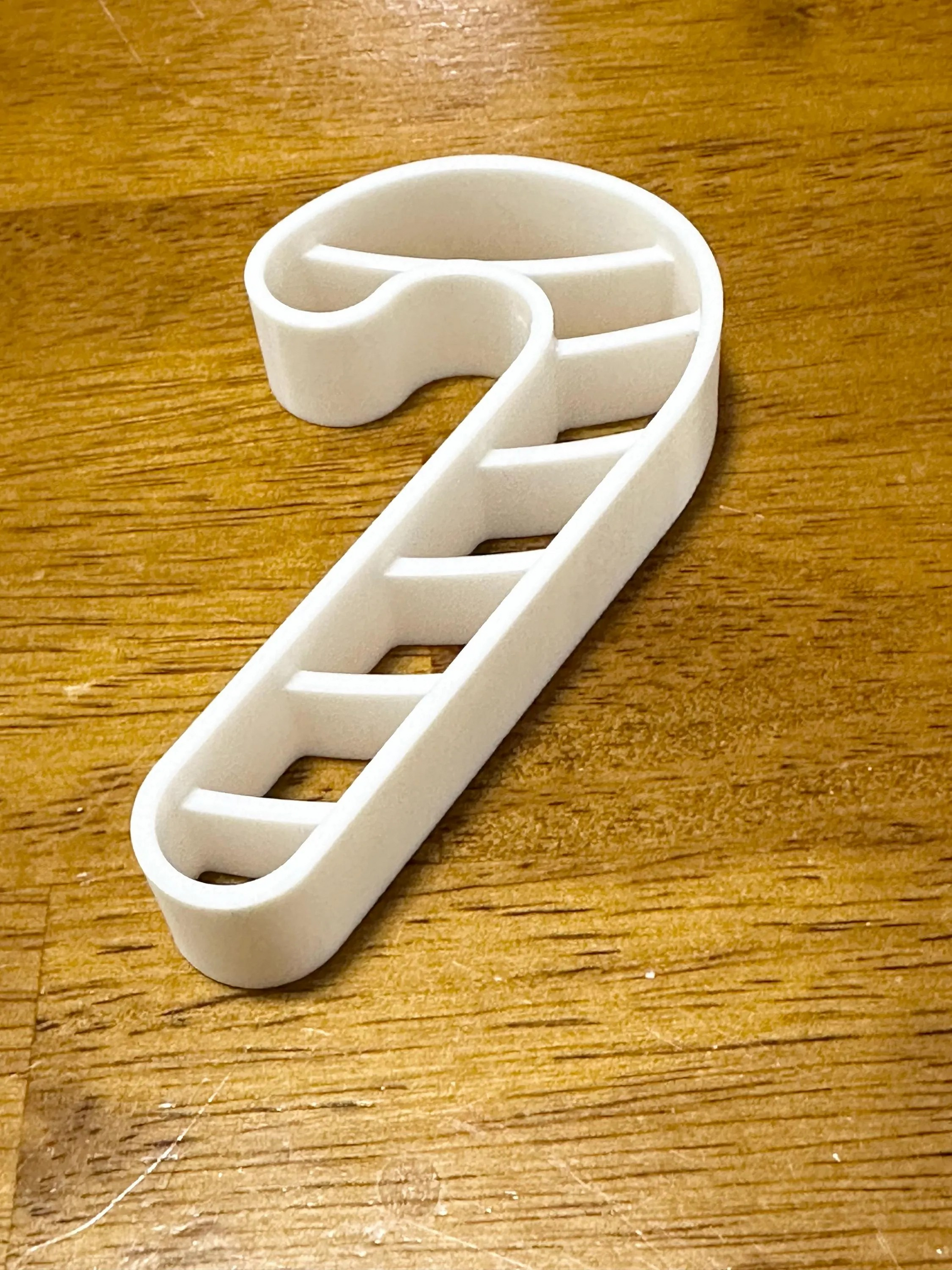 Candy cane cookie cutter stamp/ Christmas cookie cutter