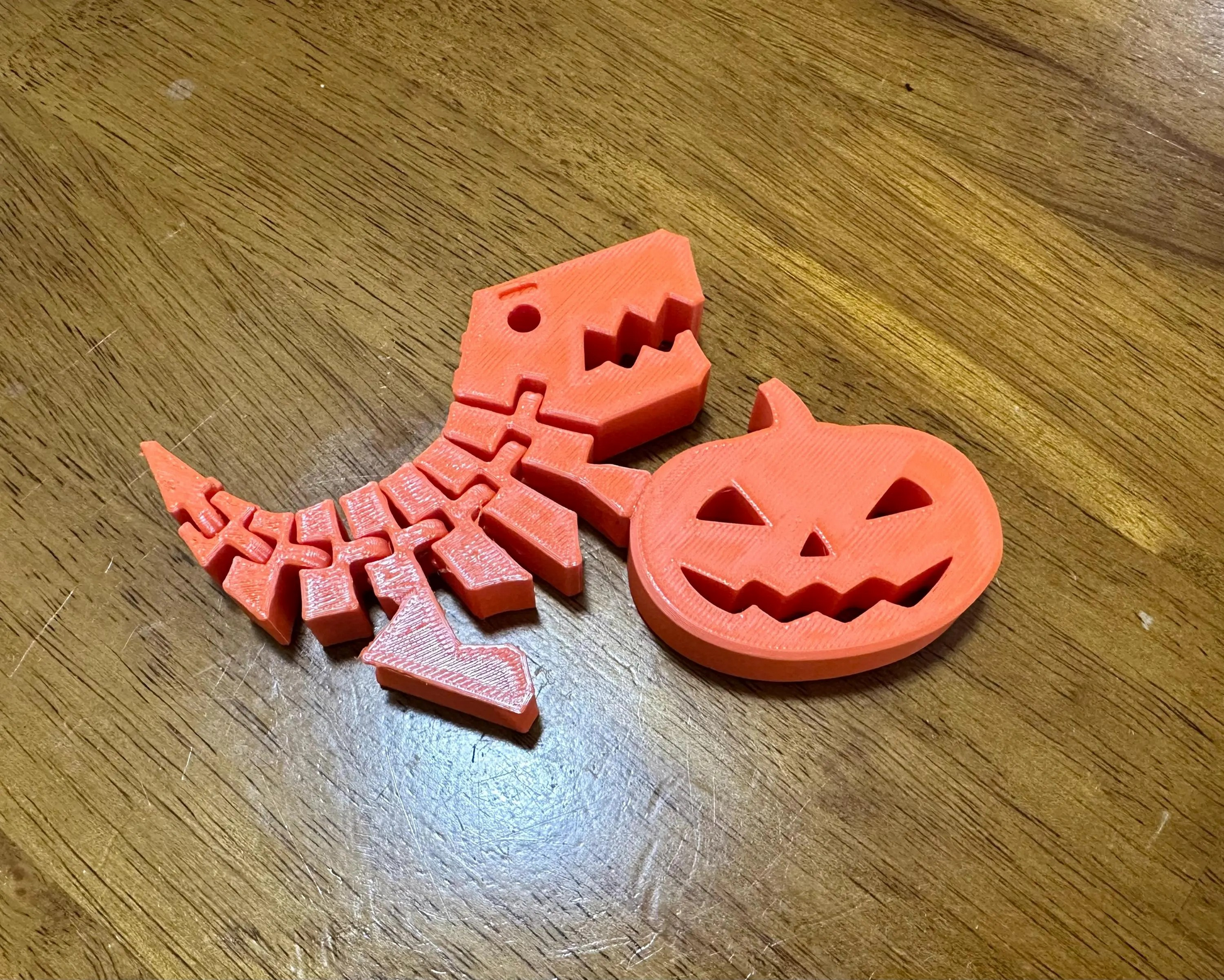 Dinosaur Pumpkin Flexi/articulated dinosaur/fall dinosaur