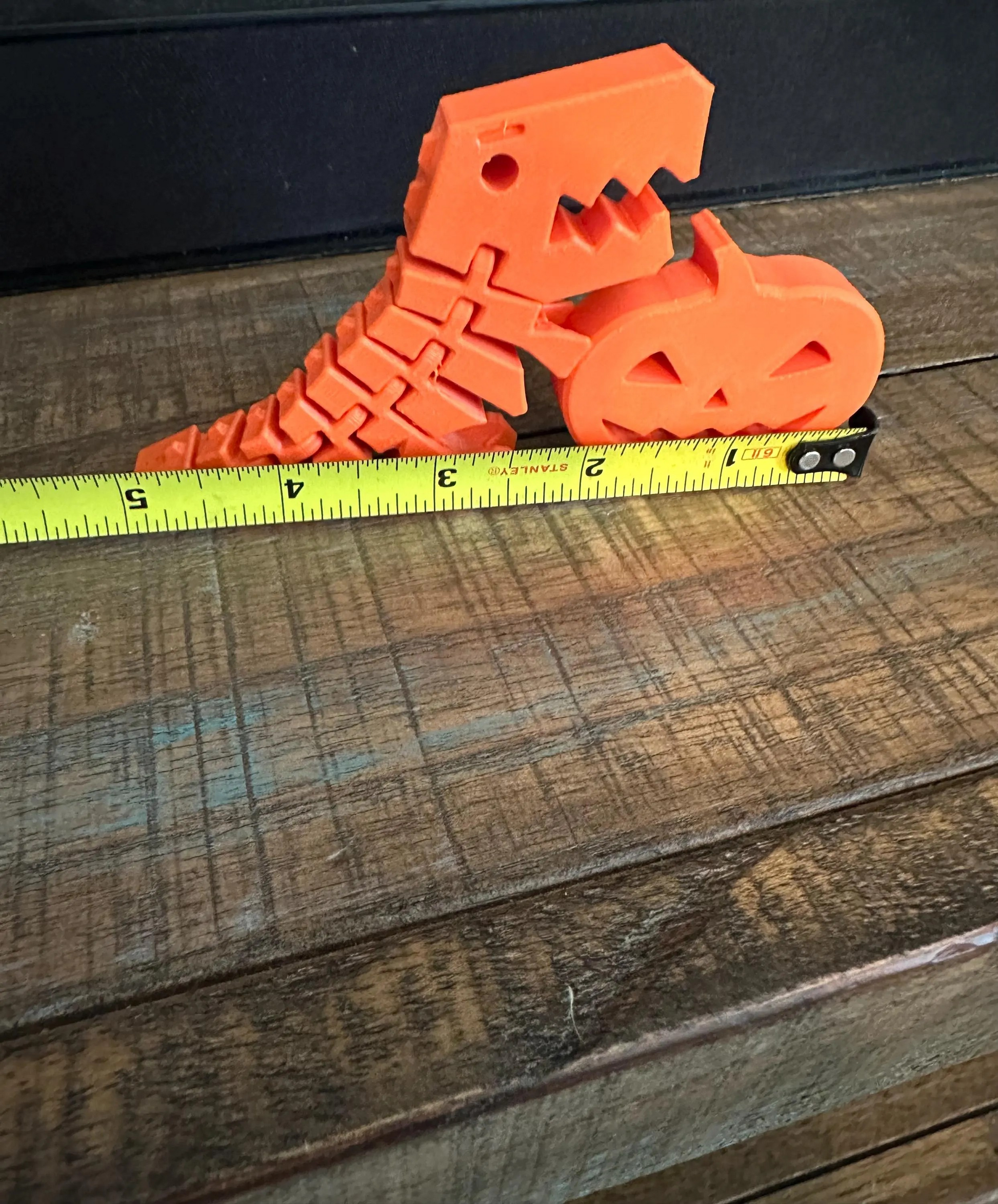 Dinosaur Pumpkin Flexi/articulated dinosaur/fall dinosaur