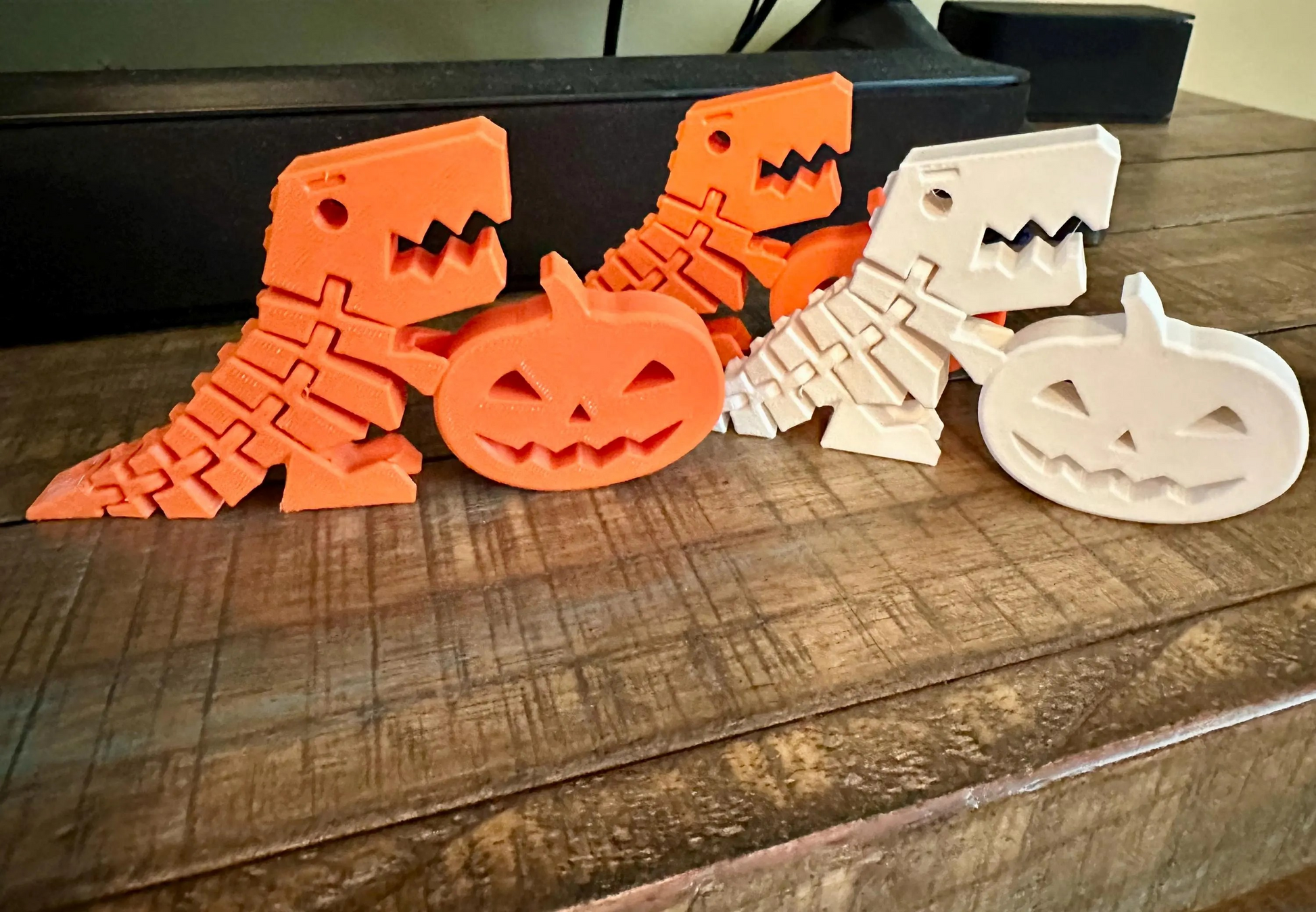 Dinosaur Pumpkin Flexi/articulated dinosaur/fall dinosaur