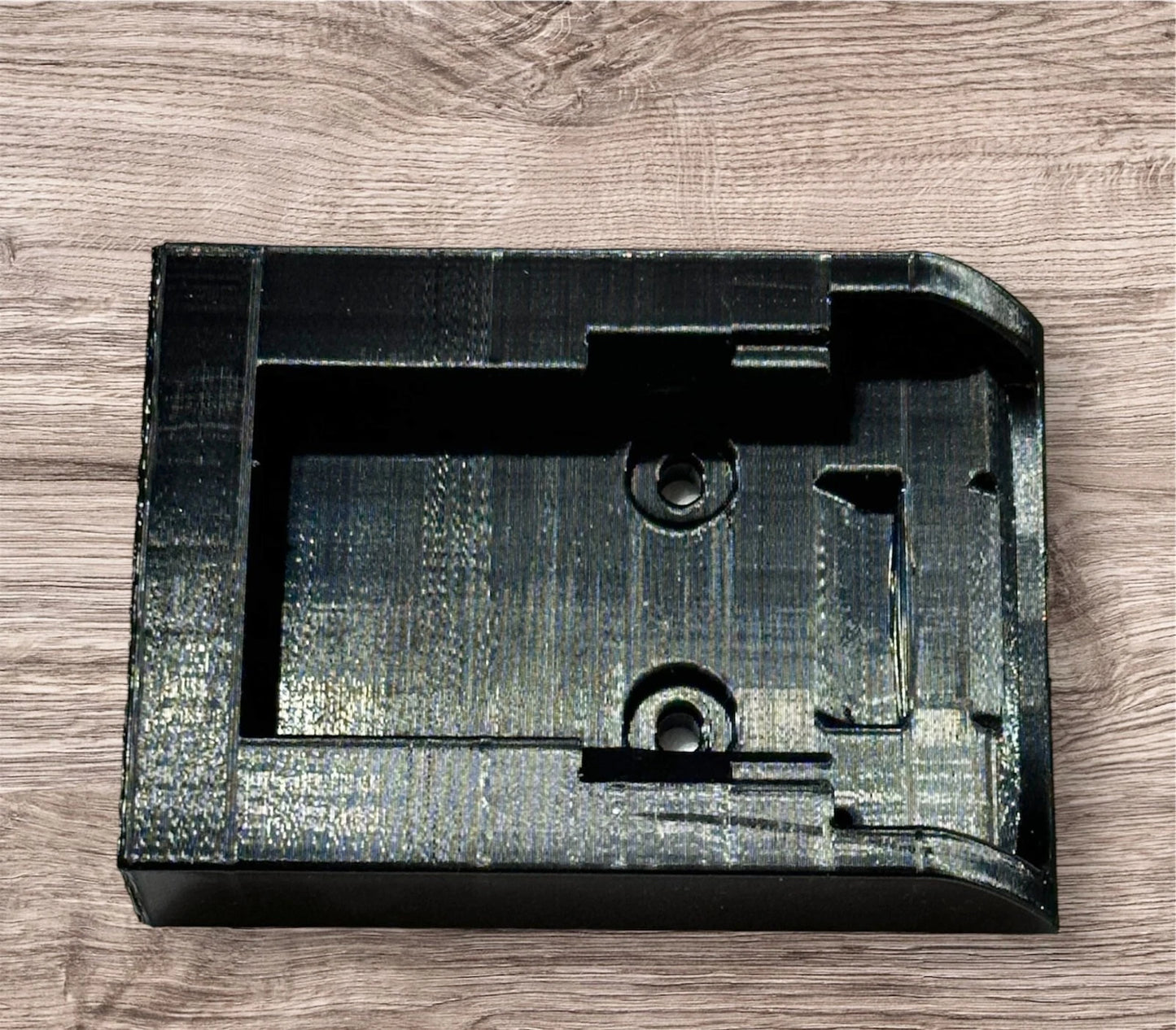 20v/60v Battery Wall Mount 3D Printed Black set of 4 compatible with dewalt