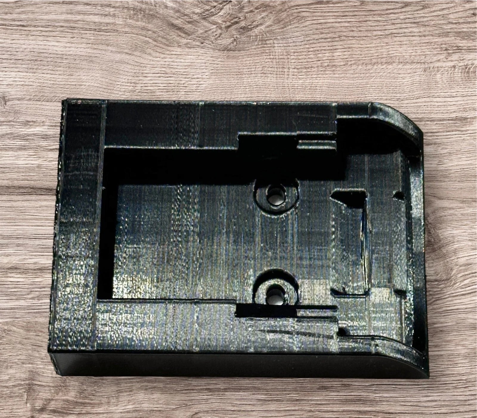 20v/60v Battery Wall Mount 3D Printed Black set of 4 compatible with dewalt