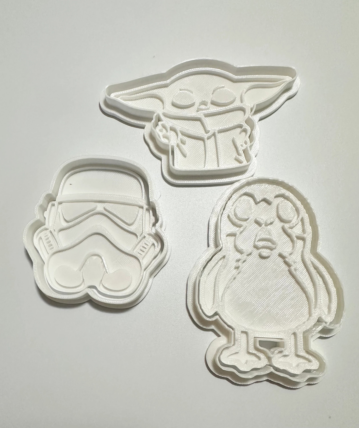 Star Wars cookie cutter/stamps/ set of 12