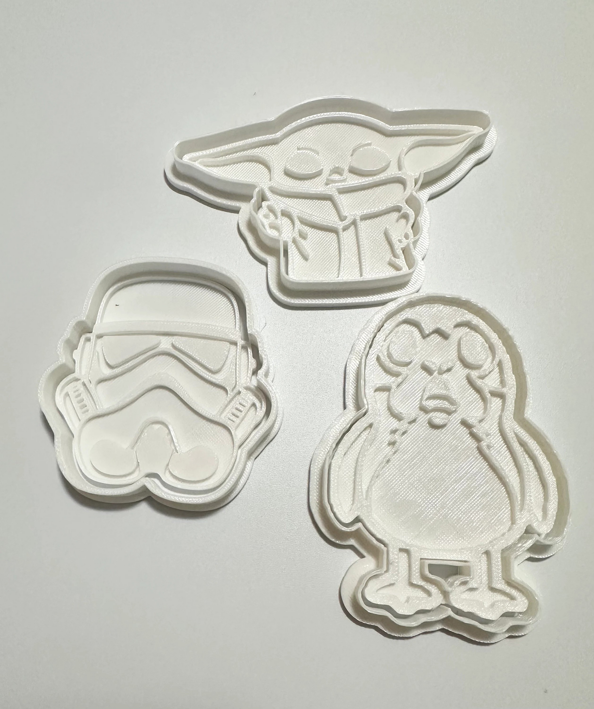 Star Wars cookie cutter/stamps/ set of 12