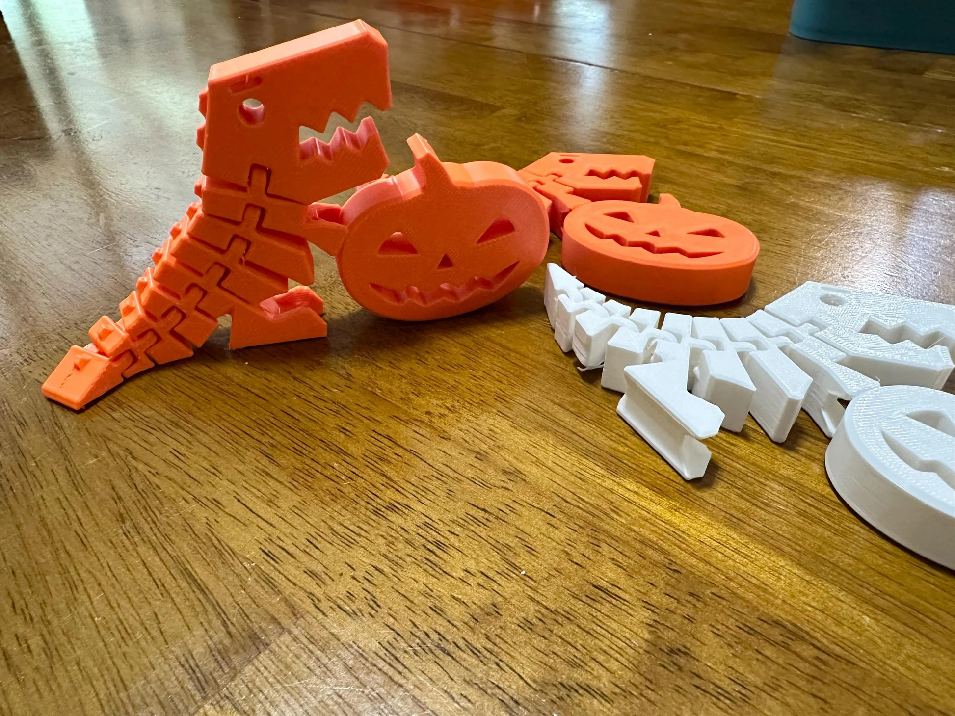 Dinosaur Pumpkin Flexi/articulated dinosaur/fall dinosaur
